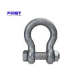 Alloy Steel Screw Pin Forged Bolt Chain Link Sling Shackle for Lifting